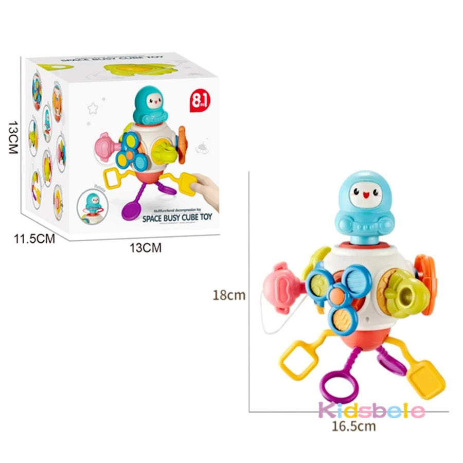 Juguete sensorial Montessori 8 en 1