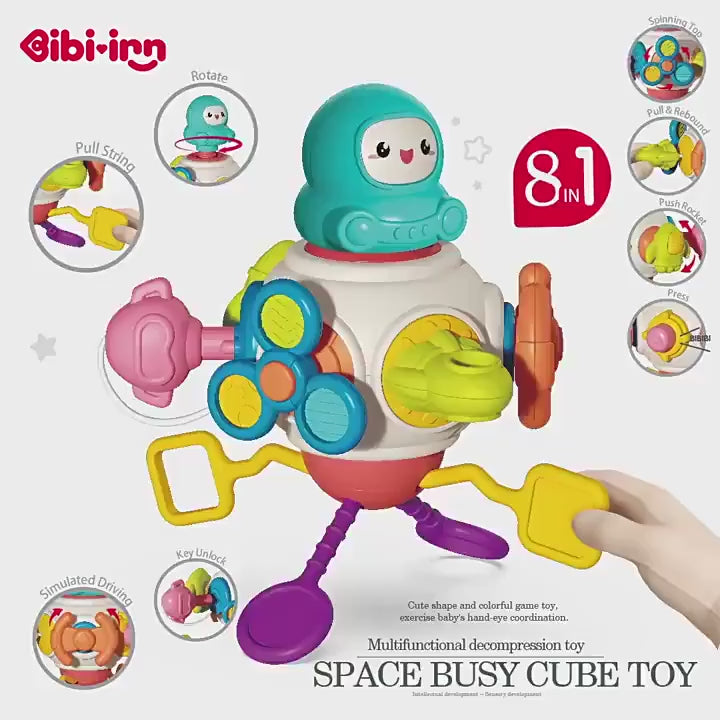 Juguete sensorial Montessori 8 en 1